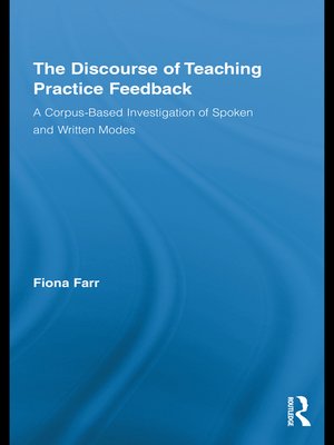 cover image of The Discourse of Teaching Practice Feedback